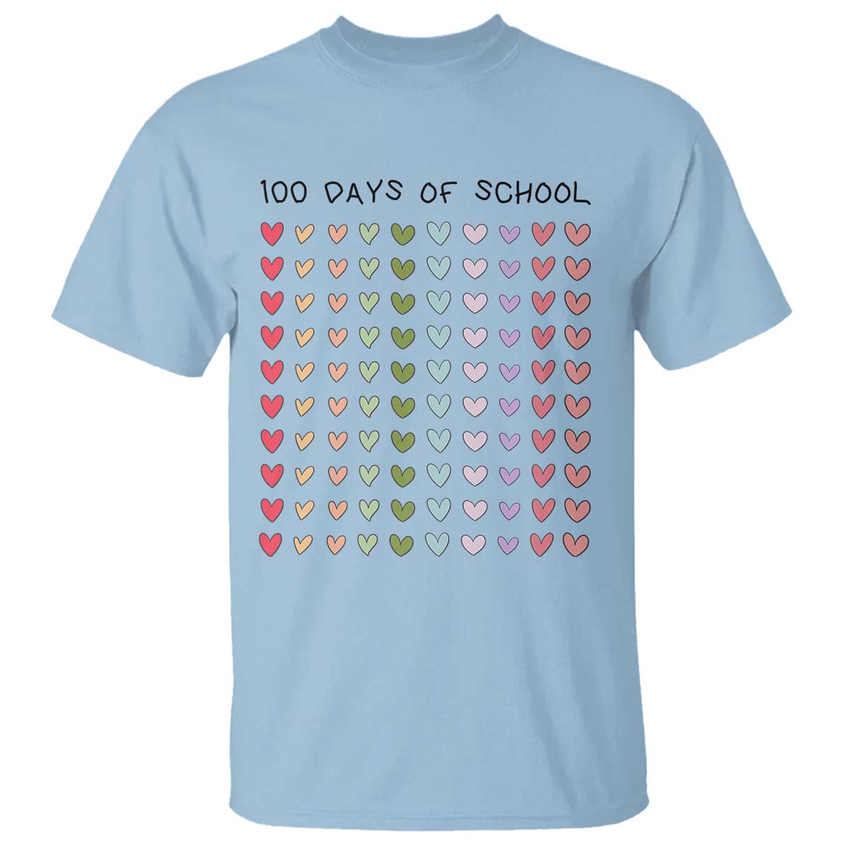 funny-100-days-of-school-cute-pastel-heart-sketch-t-shirt