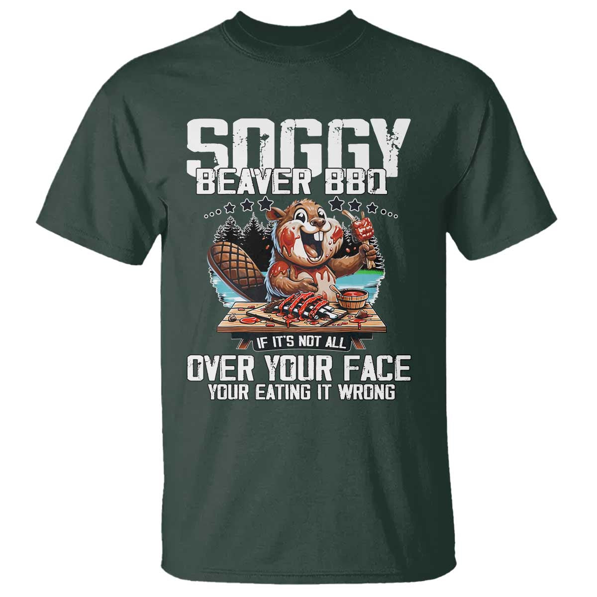 funny-beaver-grilling-t-shirt-soggy-beaver-bbq-its-not-all-over-your-face