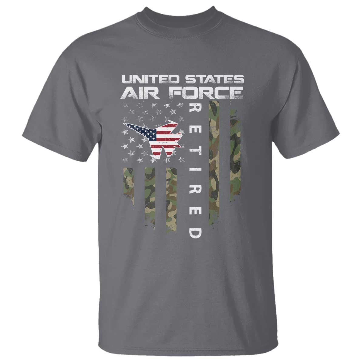 funny-united-states-air-force-retired-t-shirt-camo-american-flag-fighter