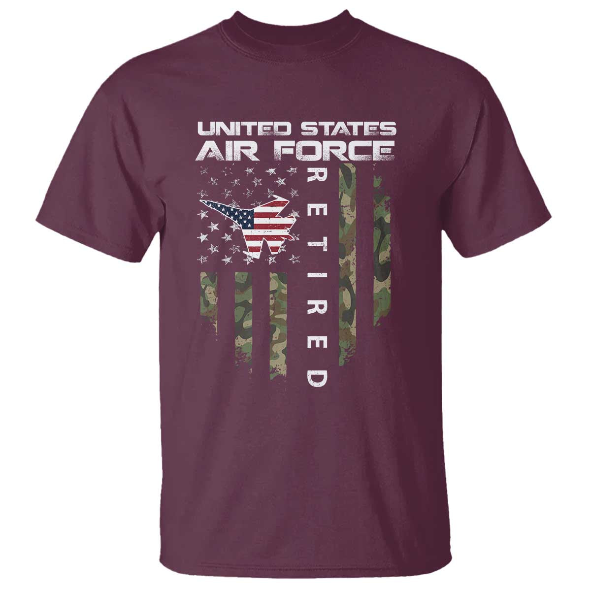 funny-united-states-air-force-retired-t-shirt-camo-american-flag-fighter
