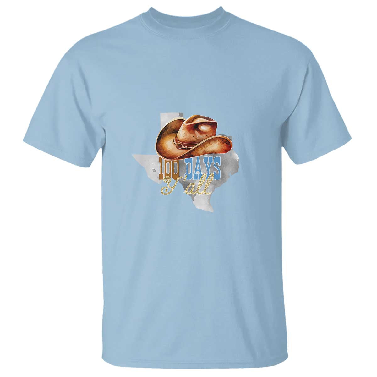 funny-100th-day-of-school-cowboy-t-shirt-100-days-yall-tx-map
