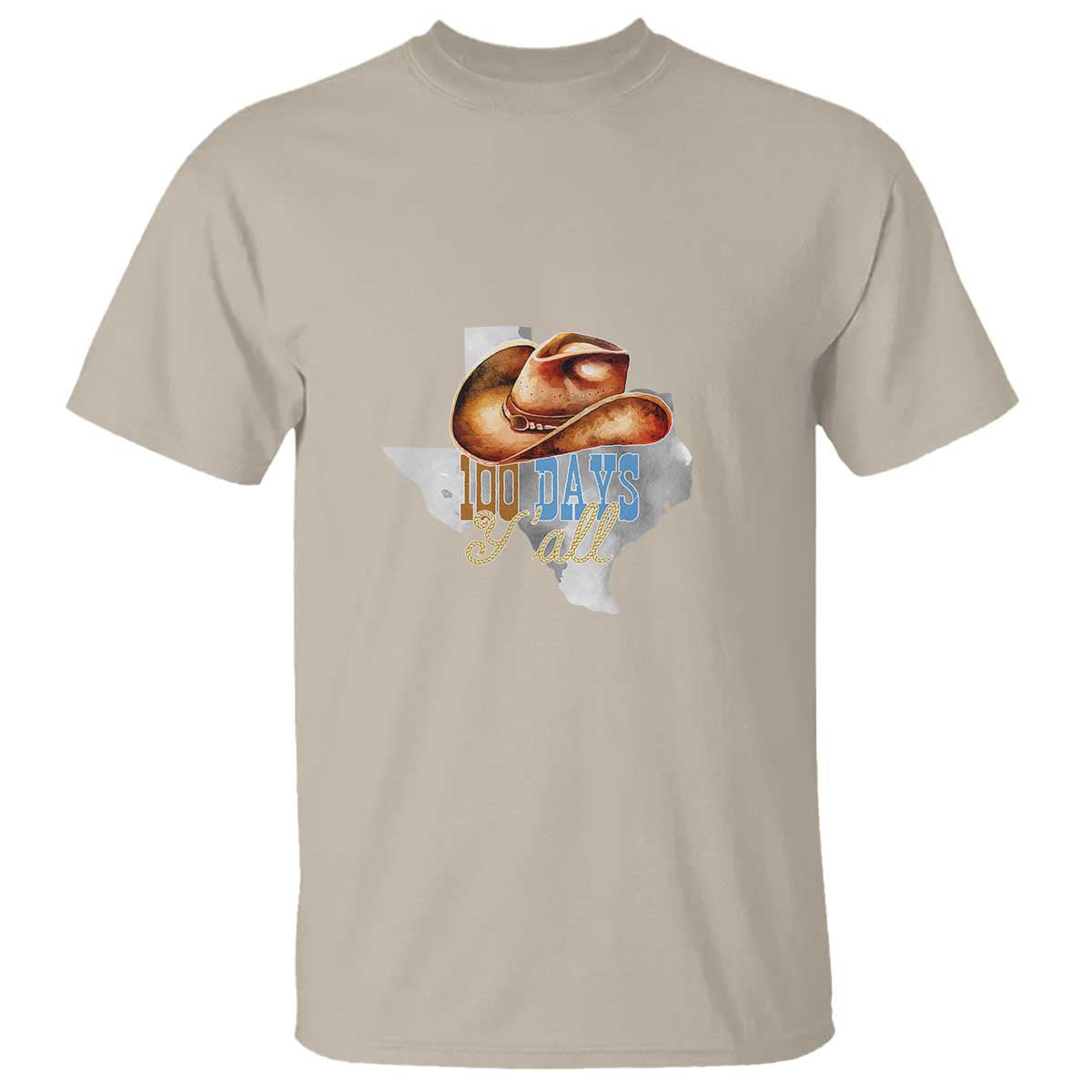 funny-100th-day-of-school-cowboy-t-shirt-100-days-yall-tx-map