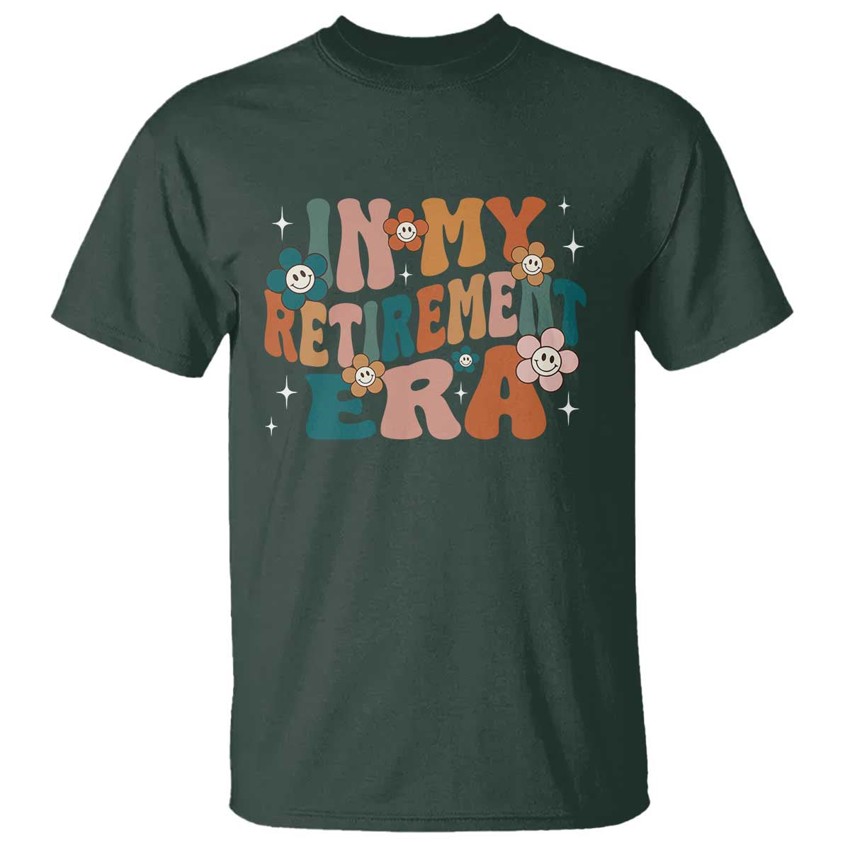 funny-in-my-retirement-era-t-shirt-retired-2025-retro-flower
