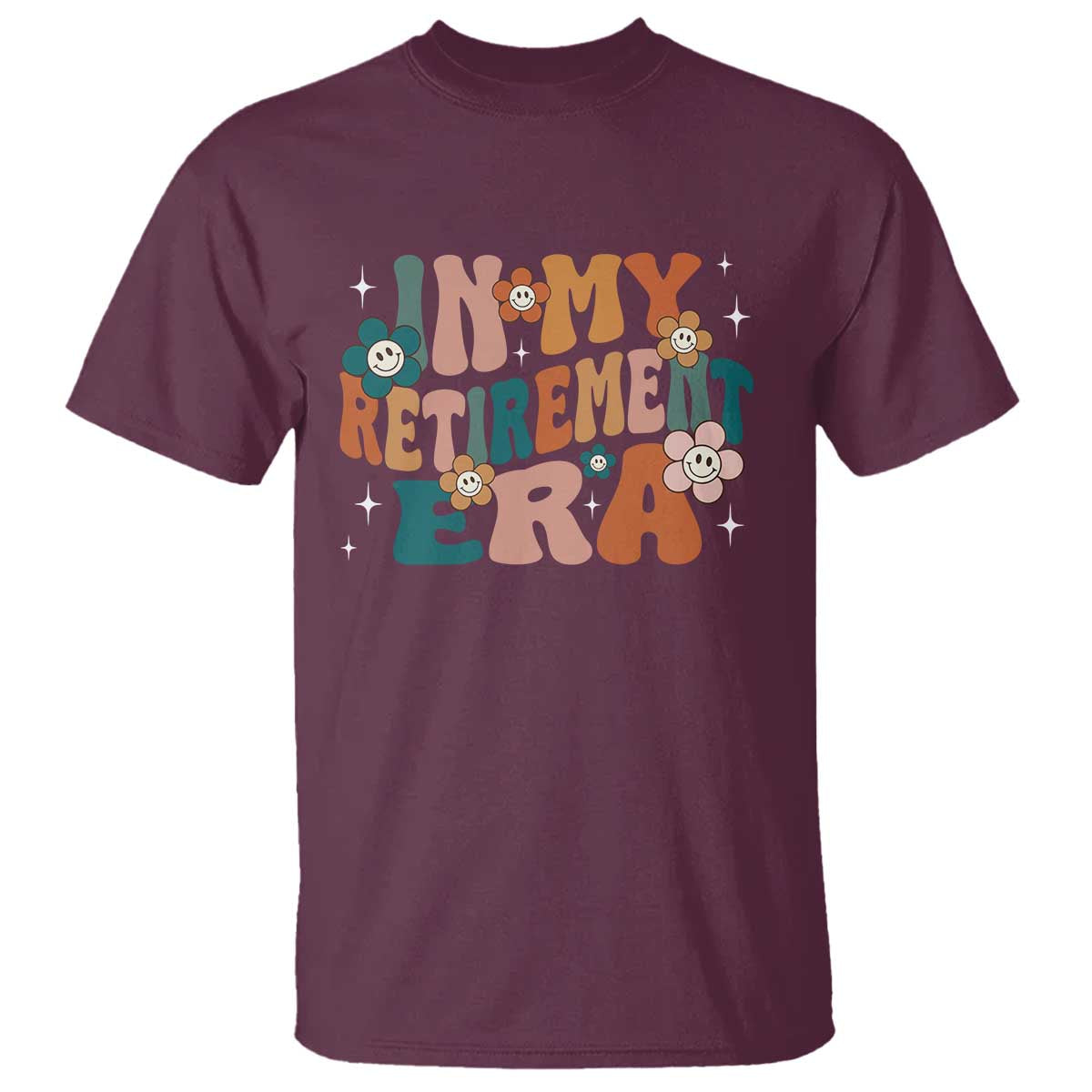 funny-in-my-retirement-era-t-shirt-retired-2025-retro-flower