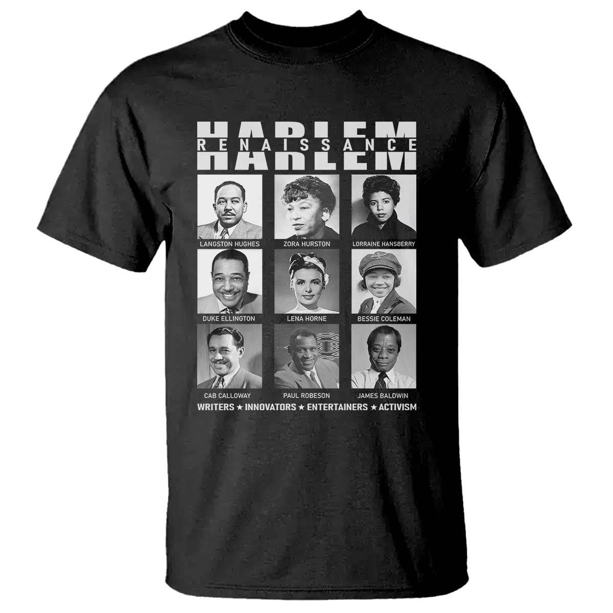 harlem-renaissance-t-shirt-black-writers-innovators-entertainers-activism-black-history-month