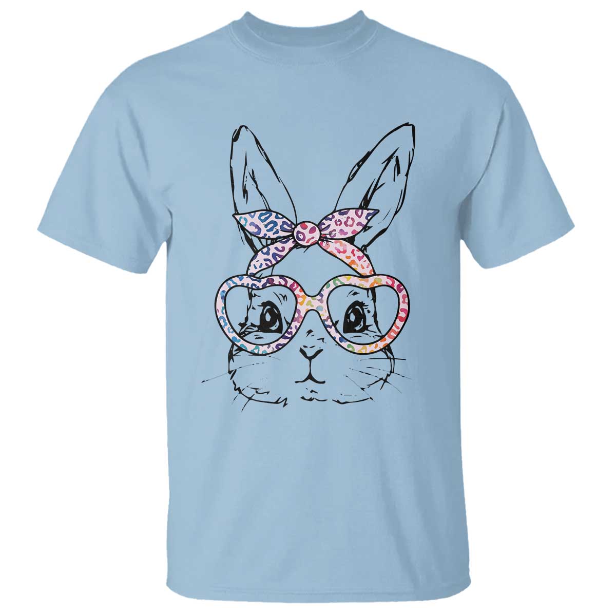easter-day-bunny-rabbit-face-tie-dye-glasses-t-shirt