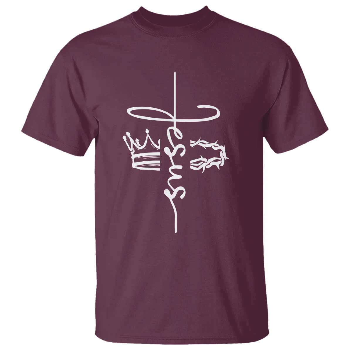jesus-christian-lord-savior-crown-of-thorns-t-shirt