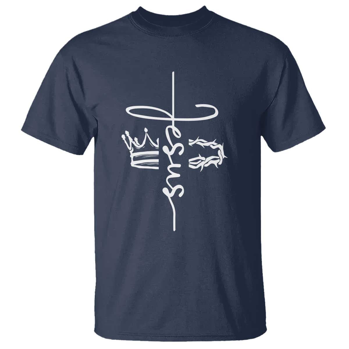 jesus-christian-lord-savior-crown-of-thorns-t-shirt