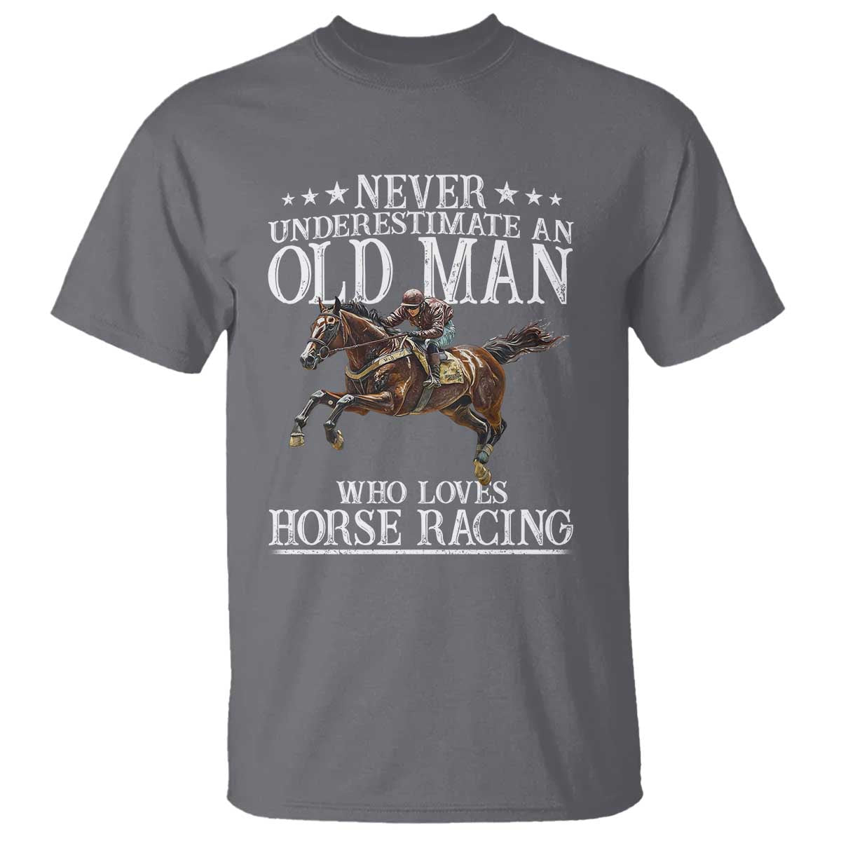 funny-never-underestimate-an-old-man-who-loves-horse-racing-t-shirt