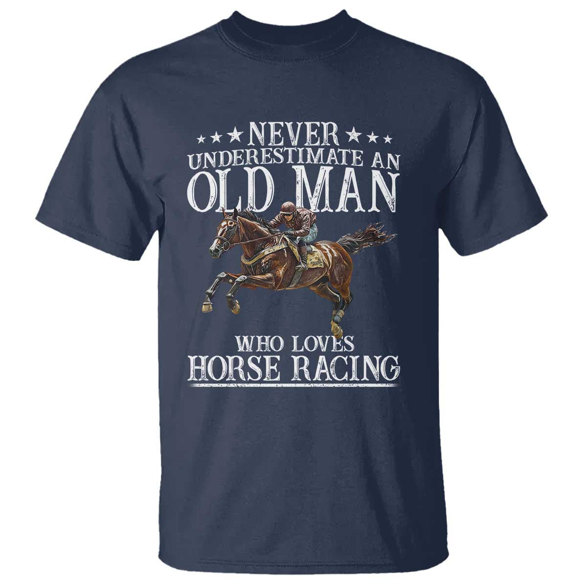 funny-never-underestimate-an-old-man-who-loves-horse-racing-t-shirt