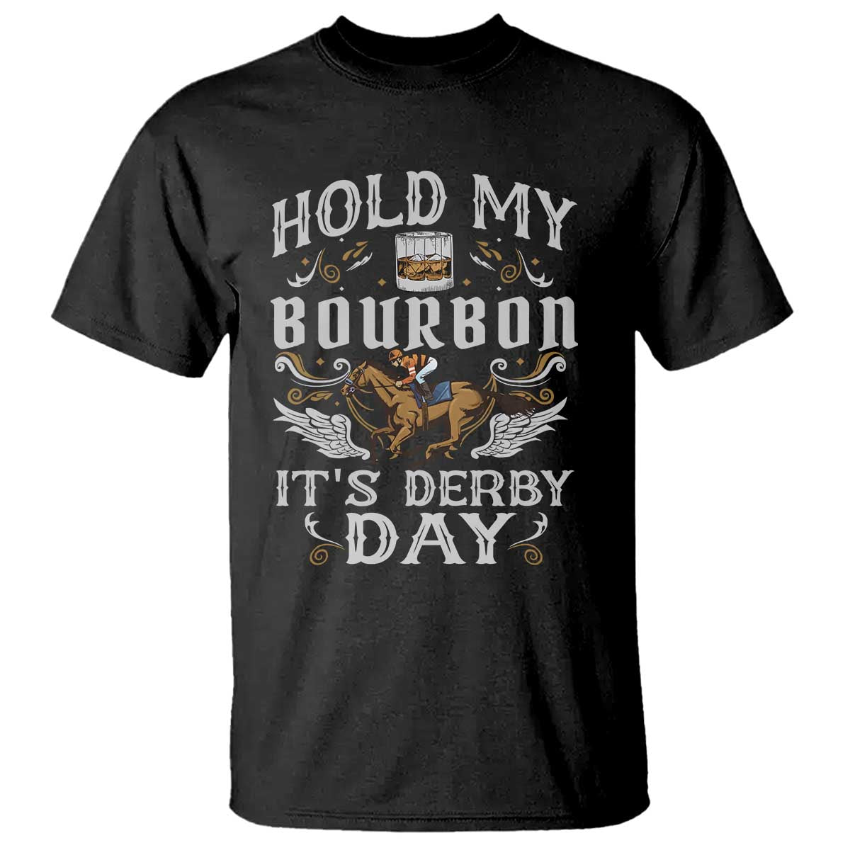 funny-hold-my-bourbon-its-derby-day-t-shirt-horse-racing