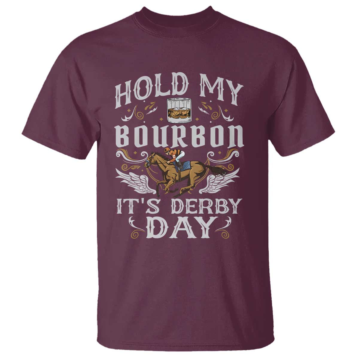 funny-hold-my-bourbon-its-derby-day-t-shirt-horse-racing