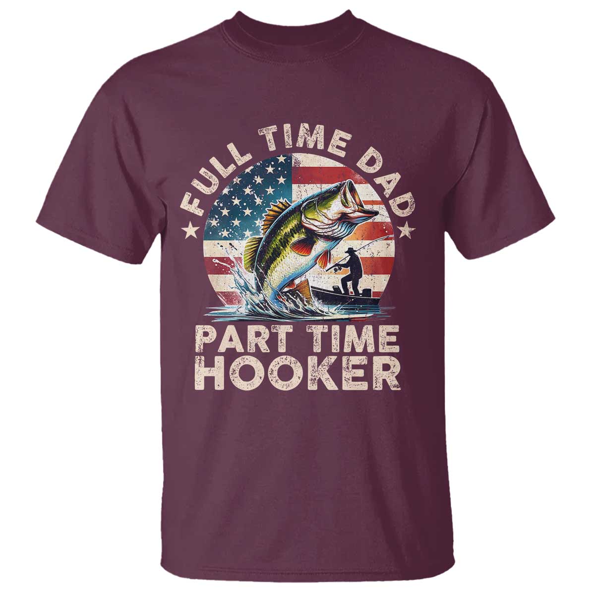 funny-full-time-dad-part-time-hooker-t-shirt-fishing-dad-american-flag
