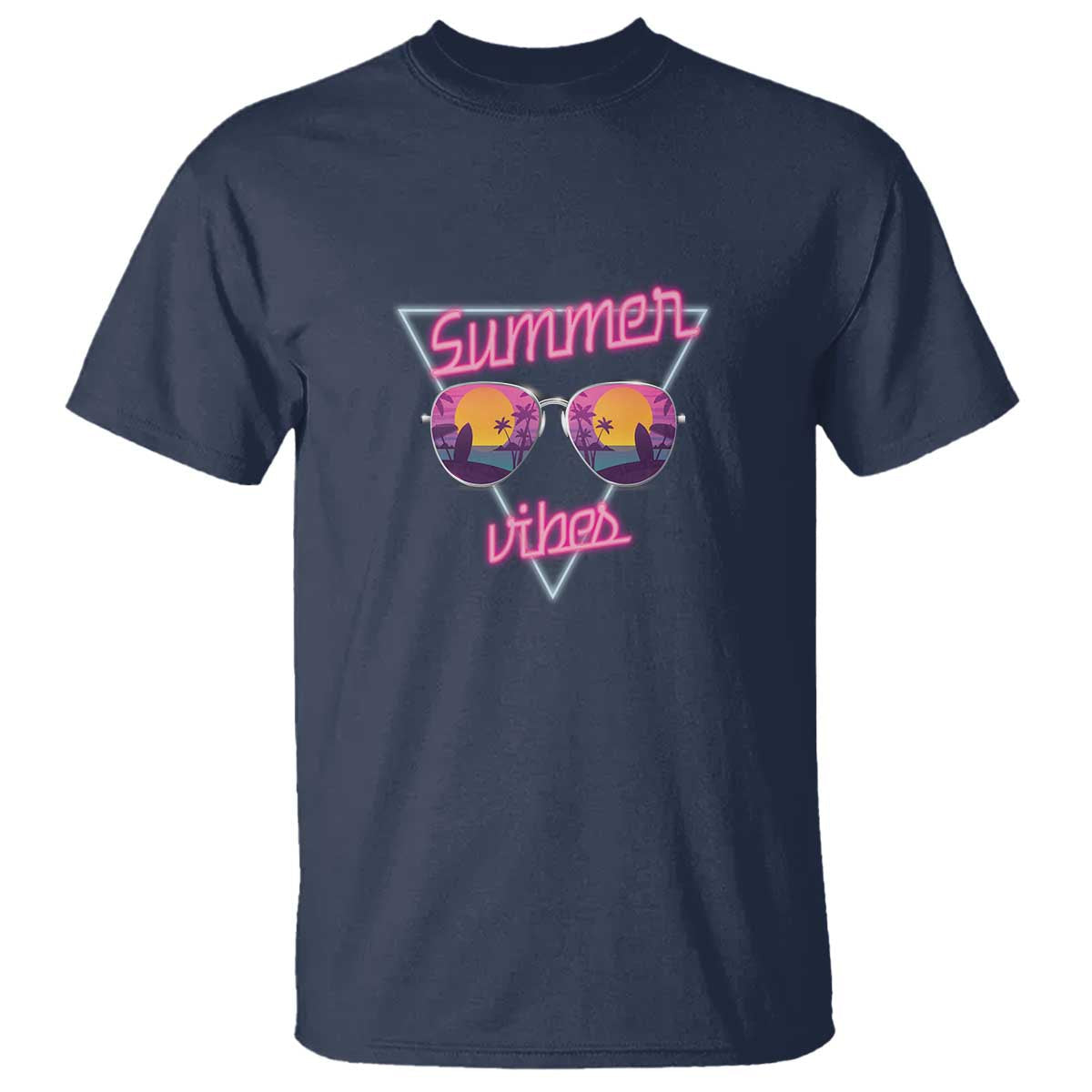 80s-summer-vacation-t-shirt-summer-vibes-neon-sunglasses-and-ocean-beach-palm-tree