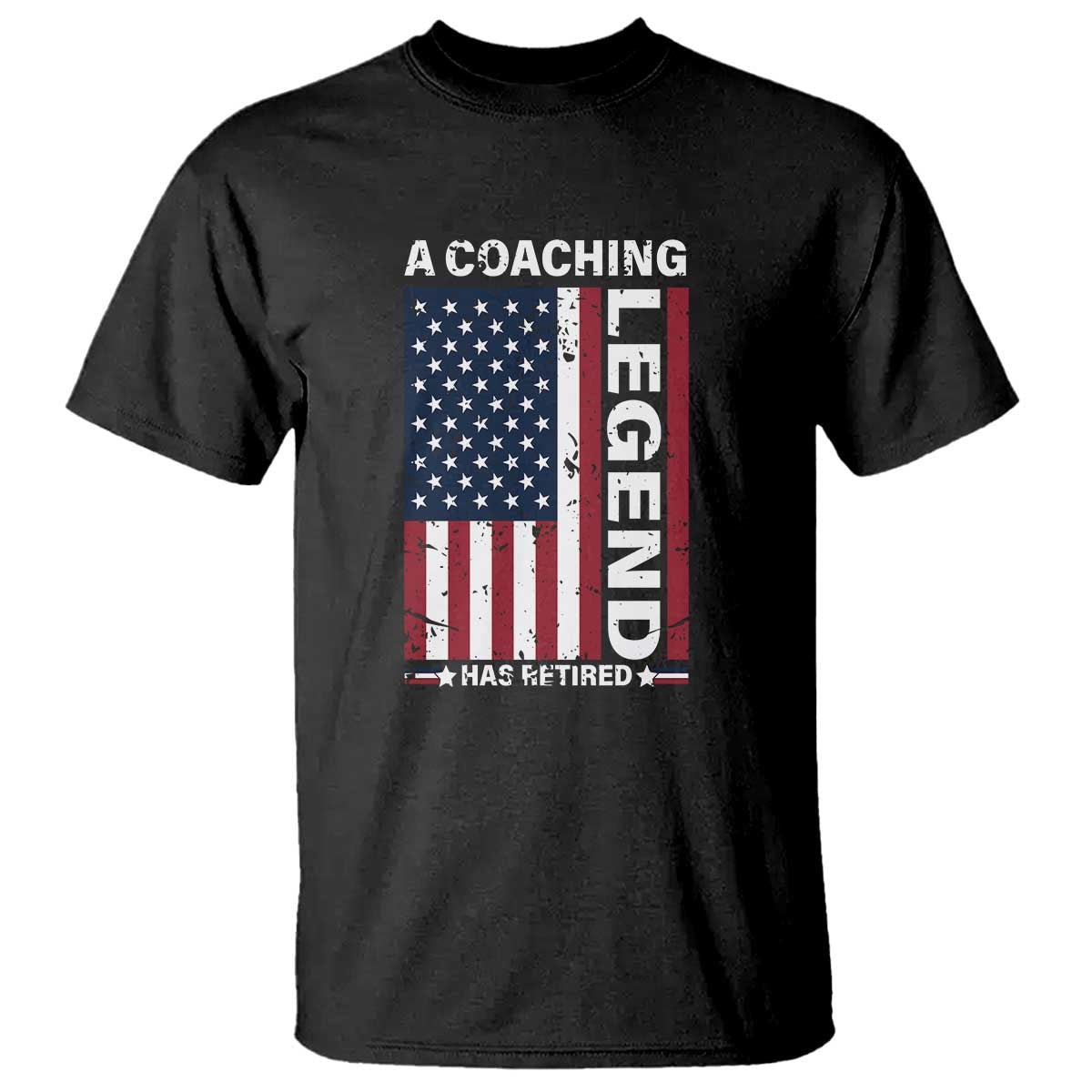 a-coaching-legend-has-retired-t-shirt-vintage-american-flag