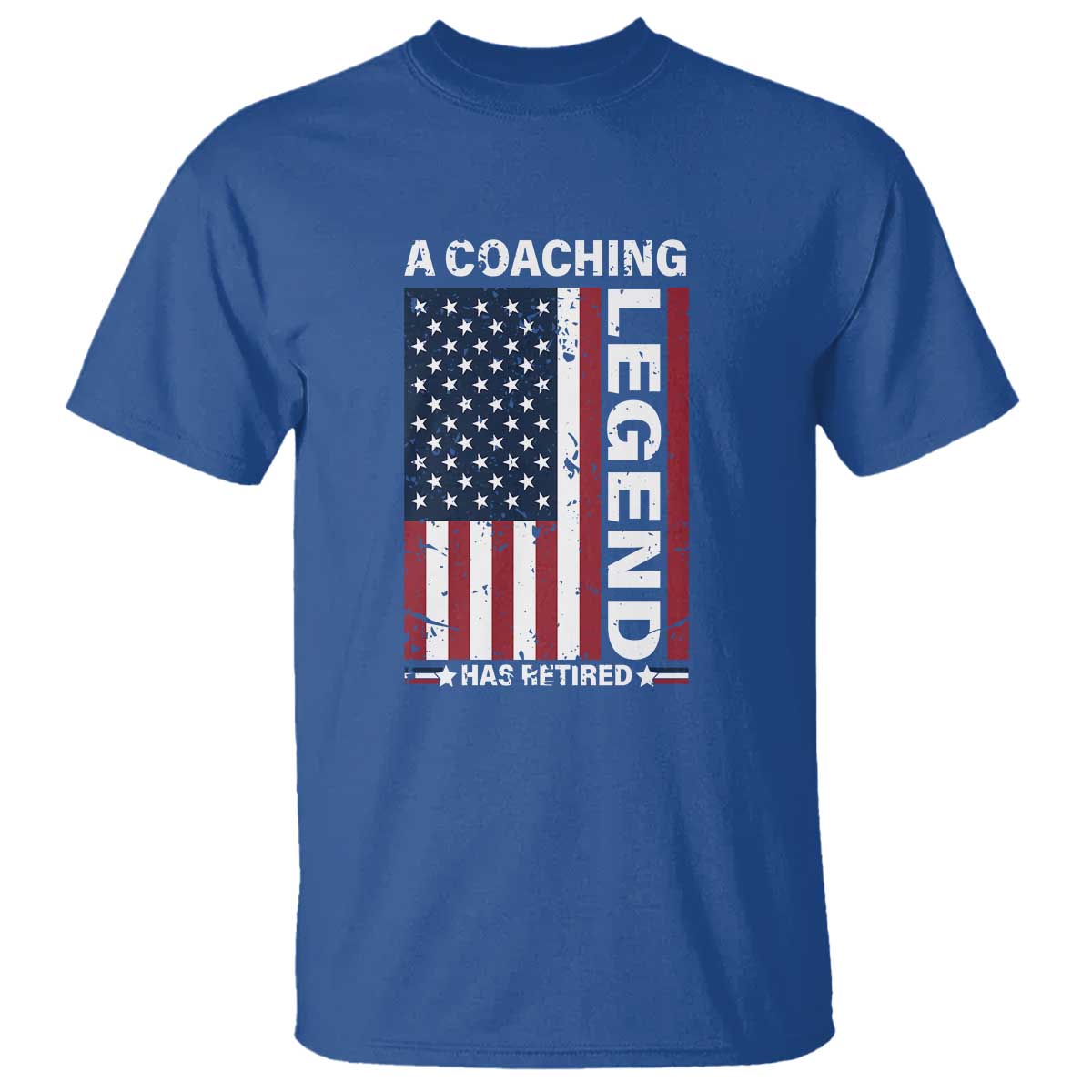 a-coaching-legend-has-retired-t-shirt-vintage-american-flag