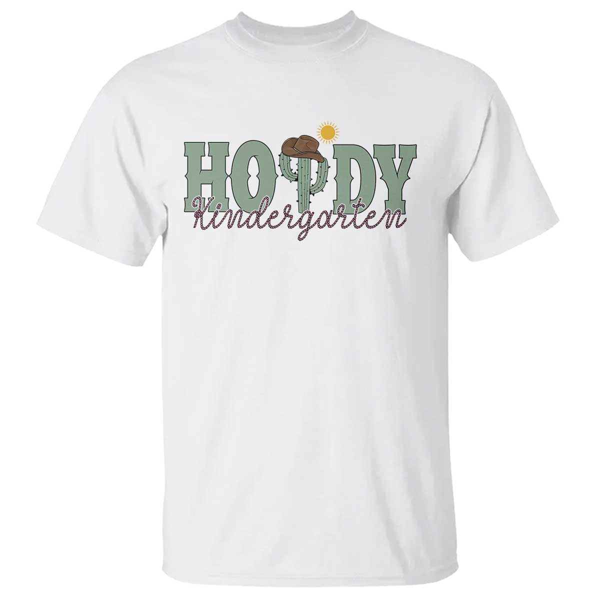 howdy-kindergarten-teacher-t-shirt-rodeo-country-western-cactus-cowboy