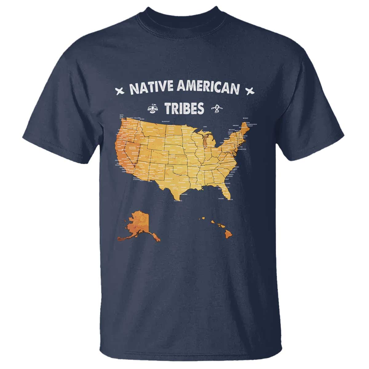 native-american-tribes-t-shirt-vintage-native-american-map-us-history