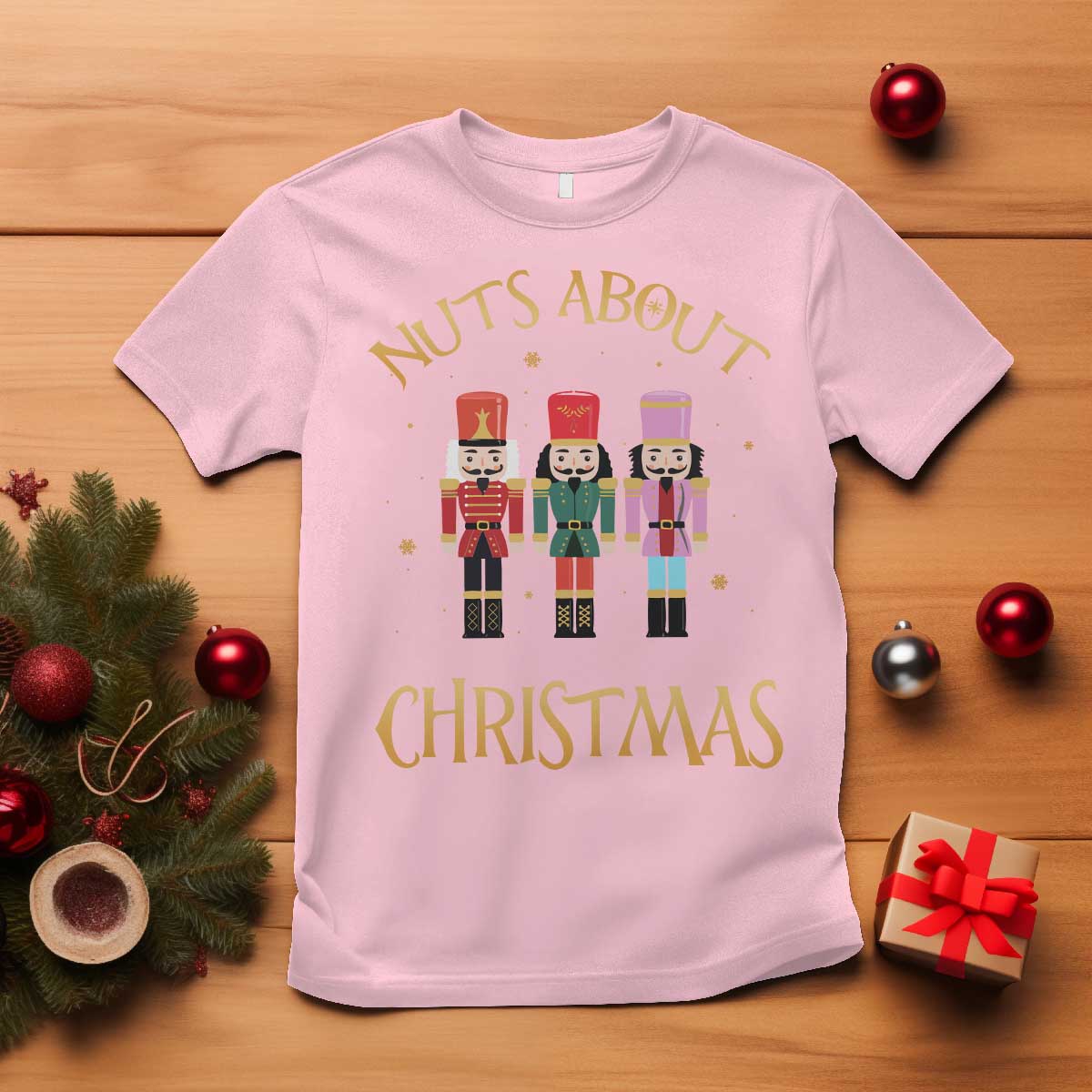 funny-xmas-nutcracker-t-shirt-nuts-about-christmas-snowflake