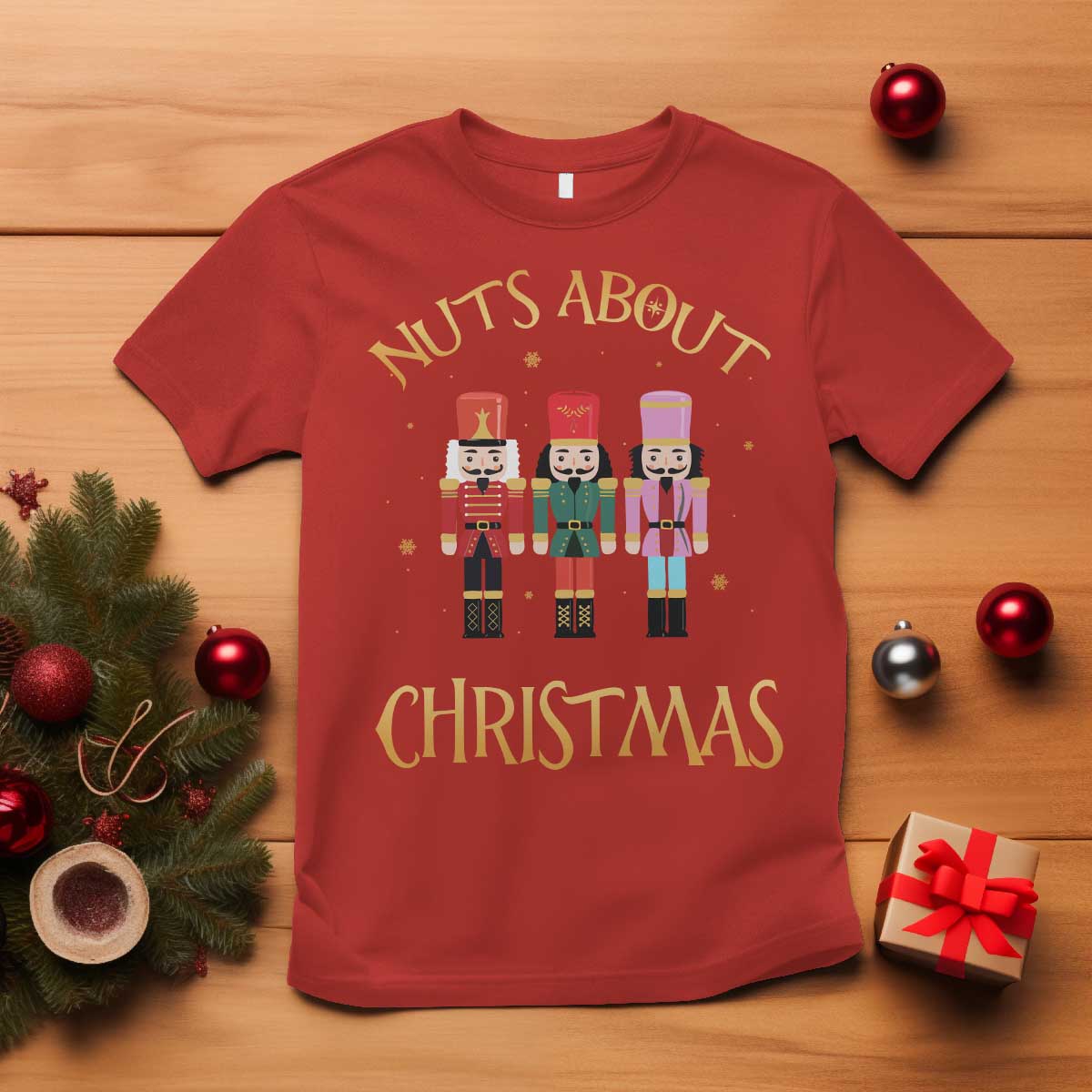 funny-xmas-nutcracker-t-shirt-nuts-about-christmas-snowflake