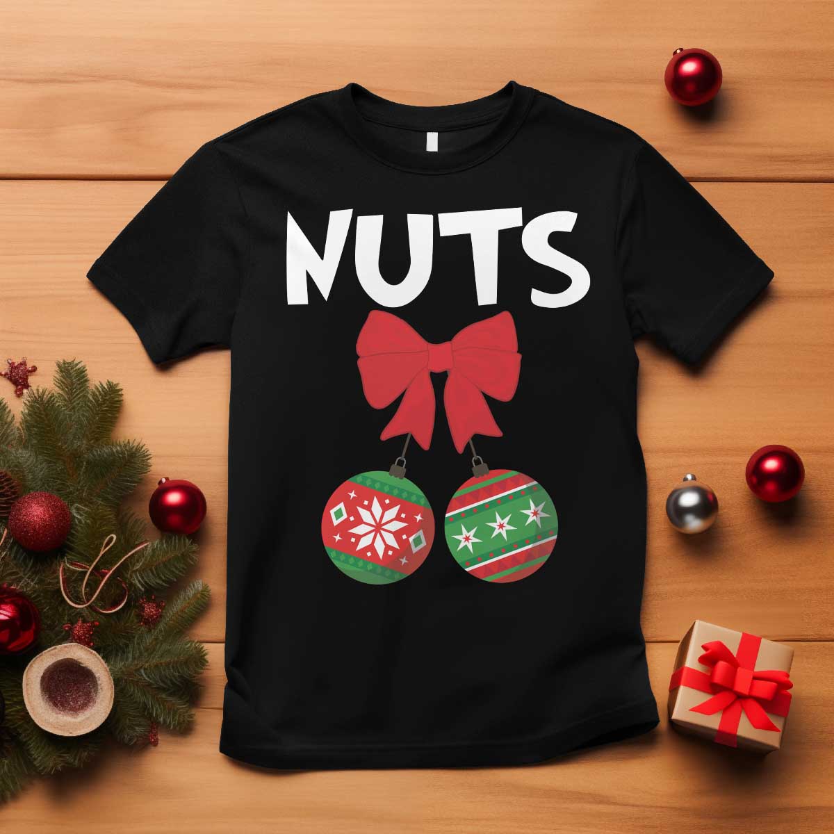 funny-christmas-couple-t-shirt-chest-nuts-baubles