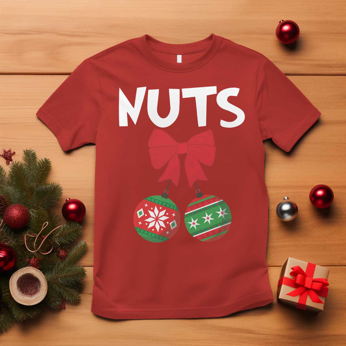 funny-christmas-couple-t-shirt-chest-nuts-baubles