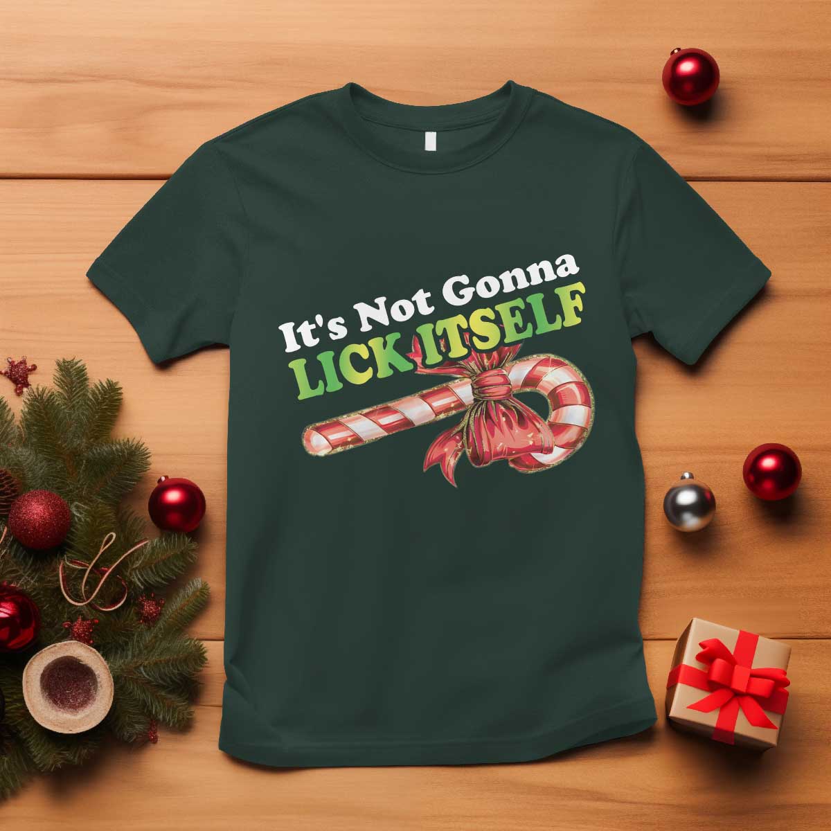 funny-christmas-candy-cane-t-shirt-its-not-gonna-lick-itself