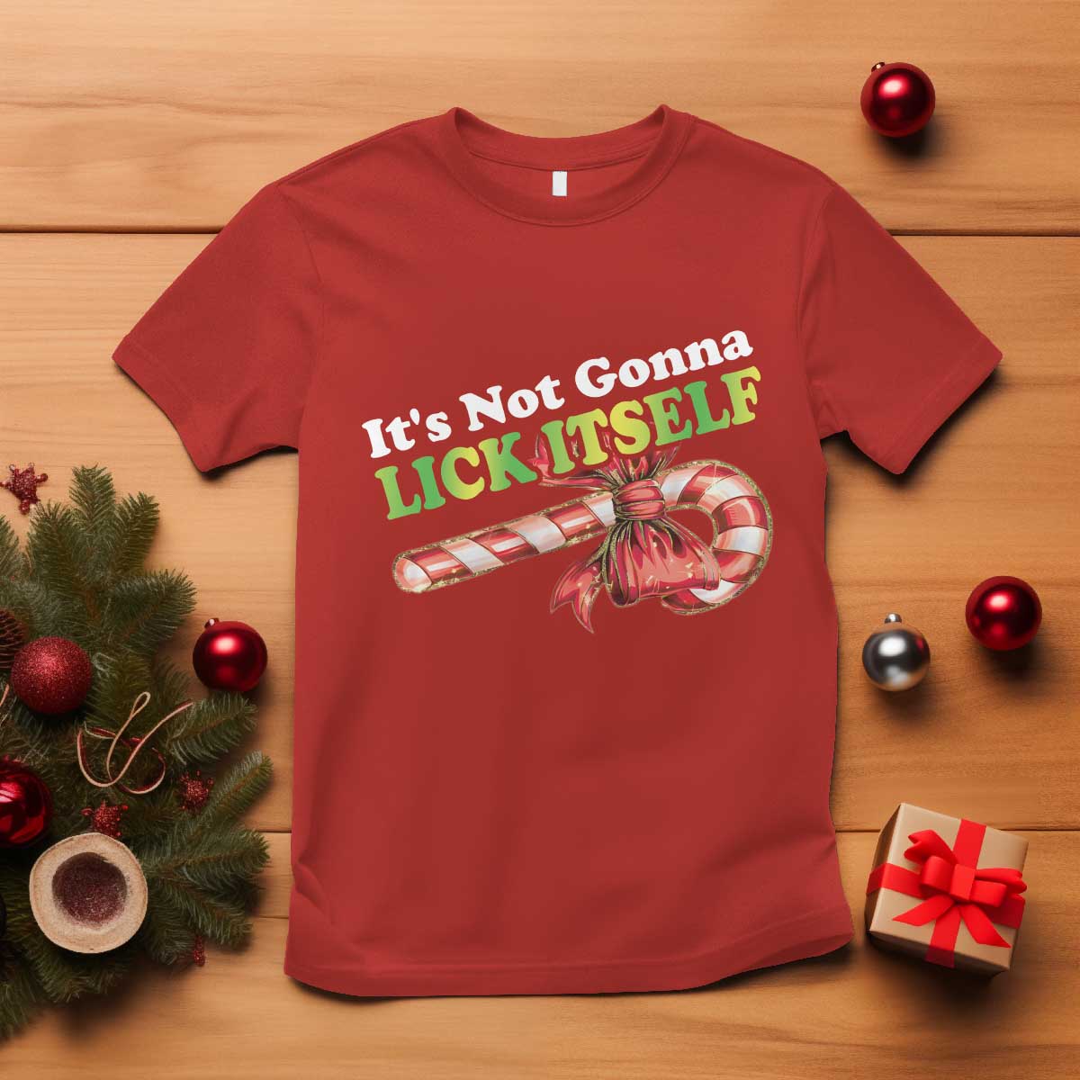 funny-christmas-candy-cane-t-shirt-its-not-gonna-lick-itself