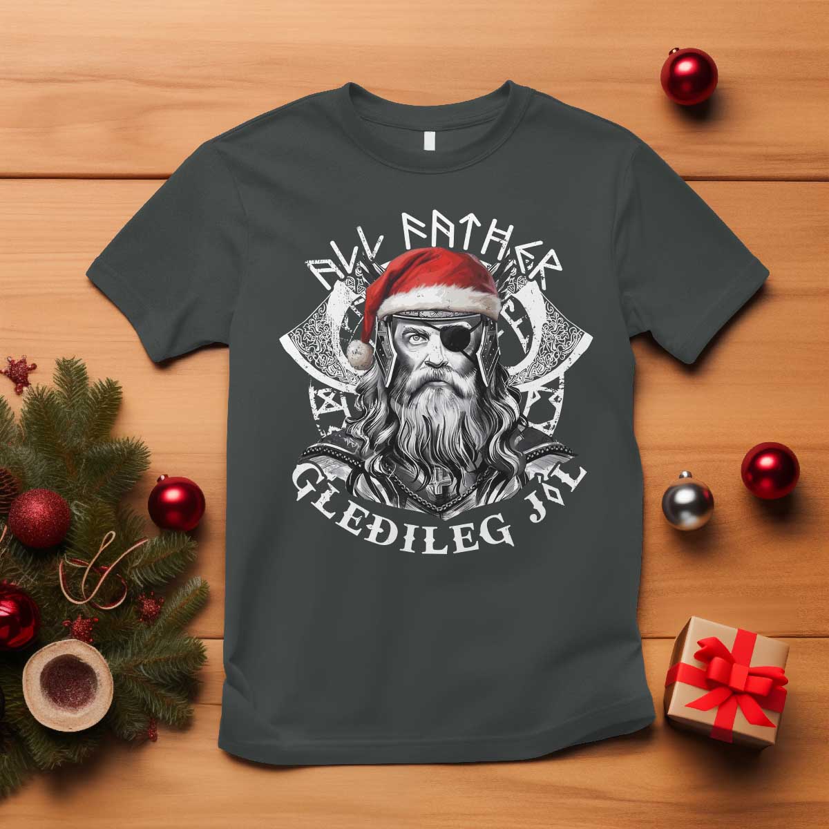 christmas-viking-t-shirt-all-father-gledileg-jol-vintage-santa-odin