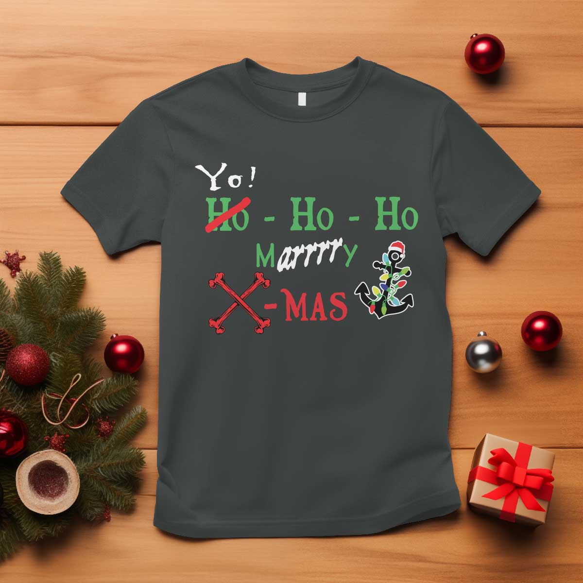 funny-christmas-pirate-t-shirt-yo-ho-ho-marrrrry-x-mas-anchor-santa-hat