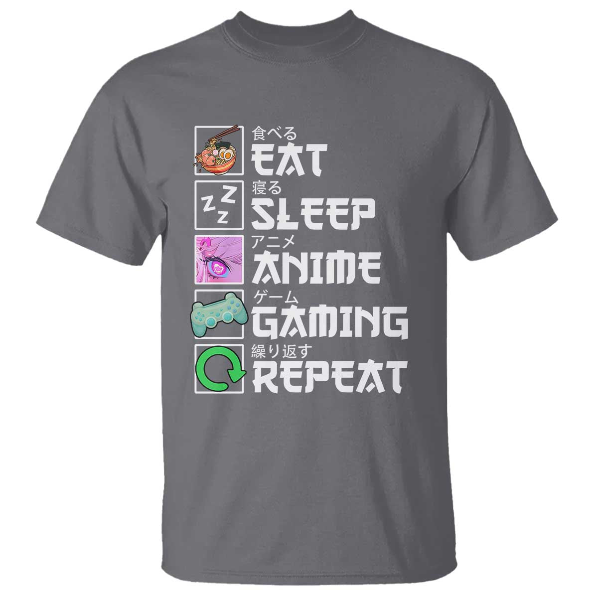 eat-sleep-anime-gaming-repeat-t-shirt-kawaii-otaku-anime-manga