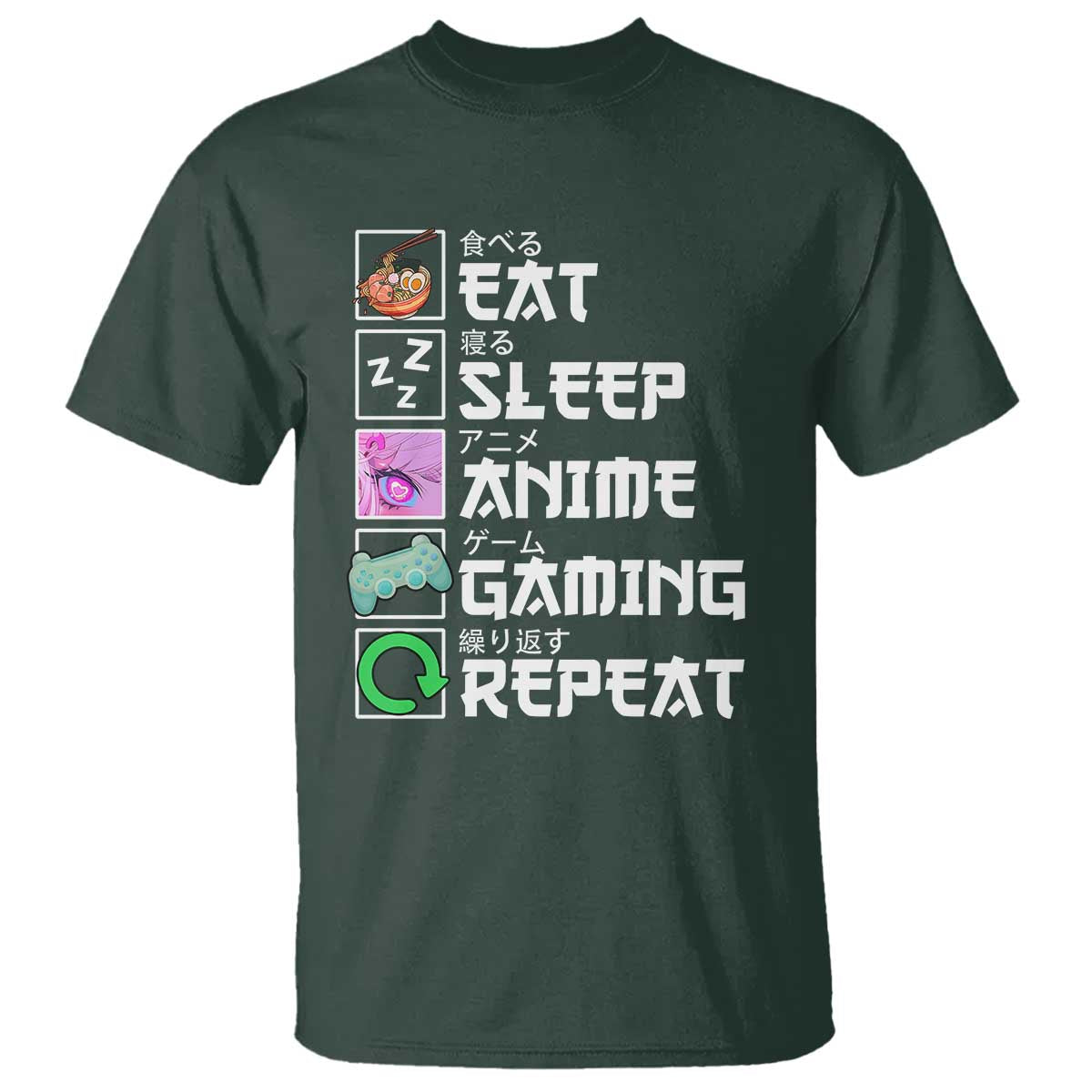 eat-sleep-anime-gaming-repeat-t-shirt-kawaii-otaku-anime-manga