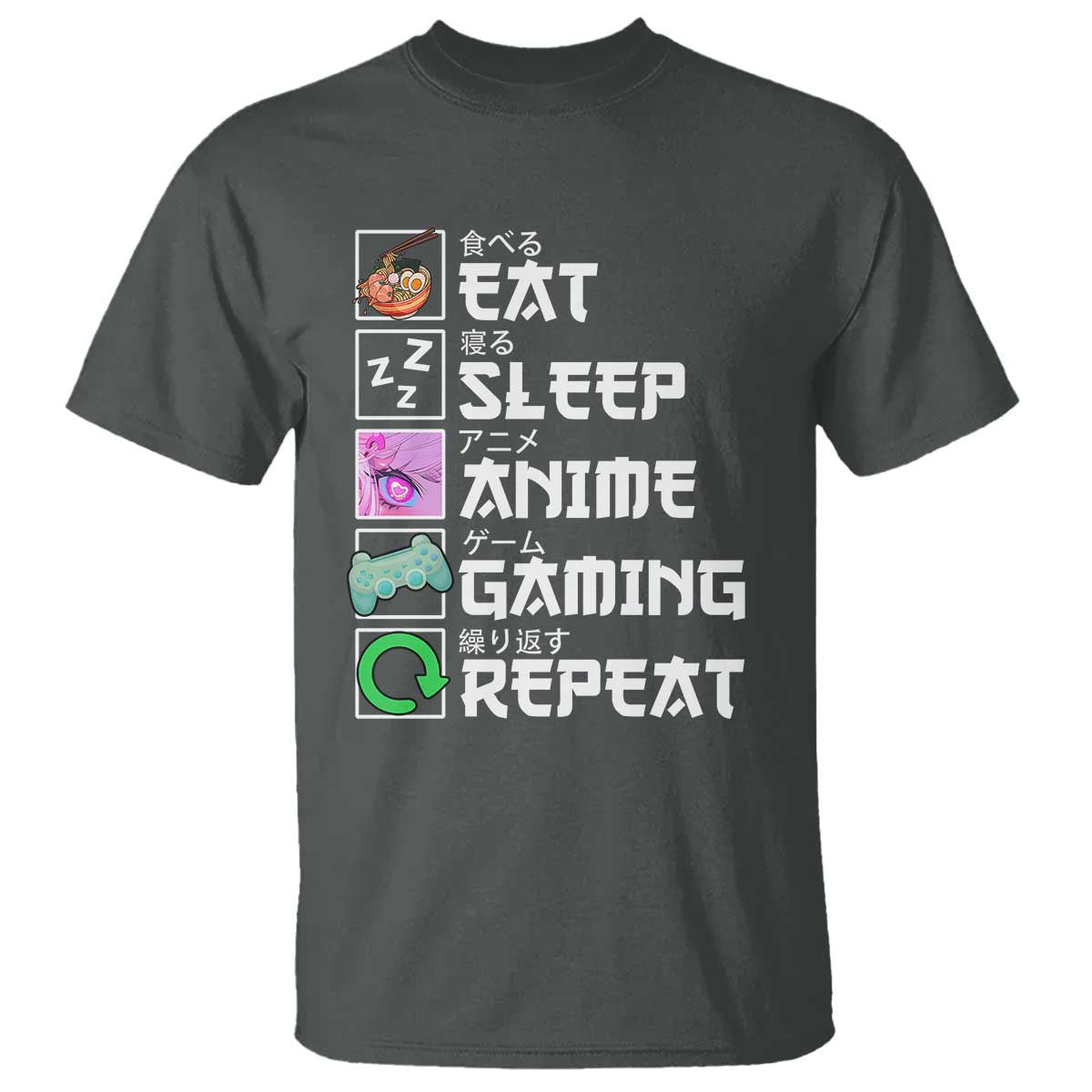 eat-sleep-anime-gaming-repeat-t-shirt-kawaii-otaku-anime-manga