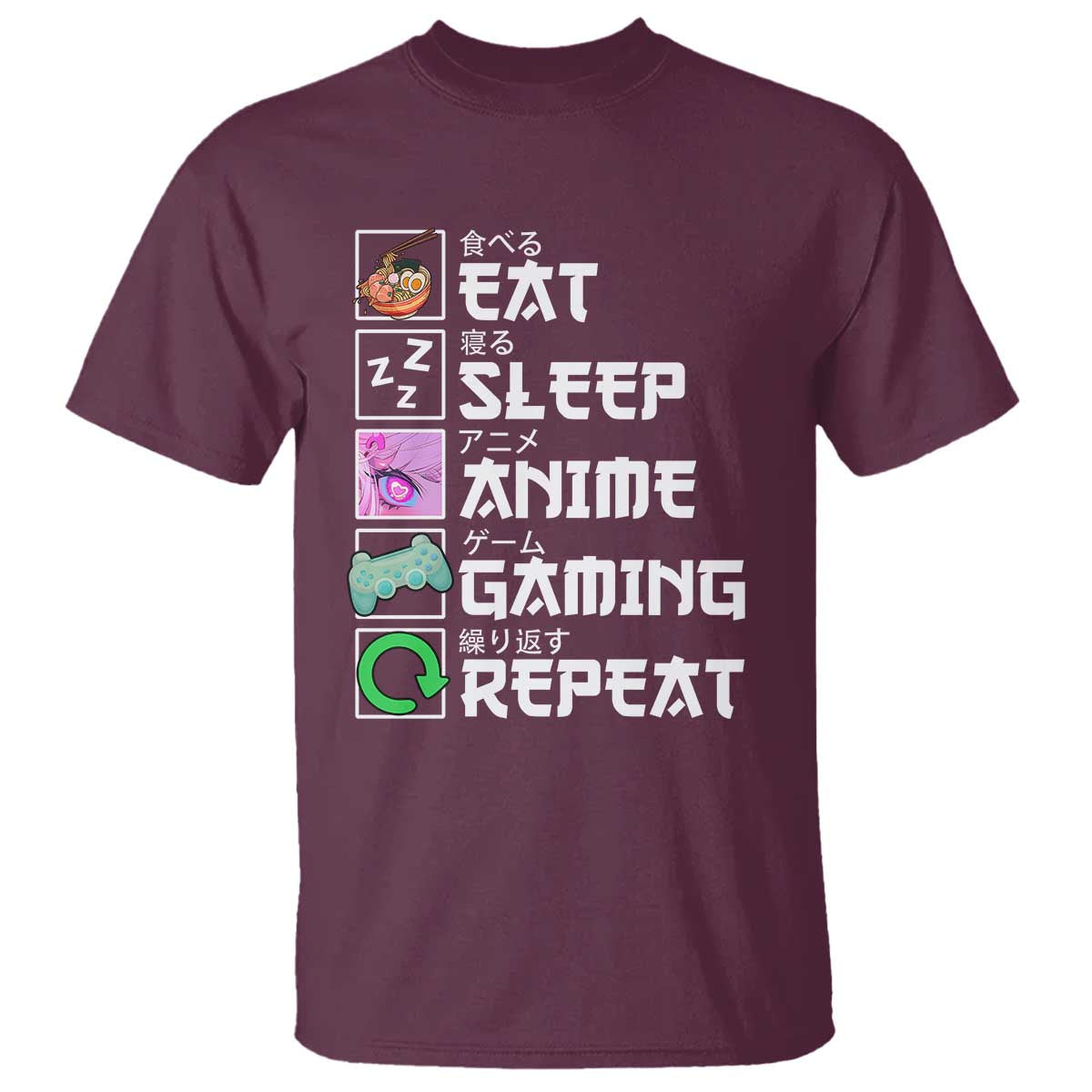 eat-sleep-anime-gaming-repeat-t-shirt-kawaii-otaku-anime-manga