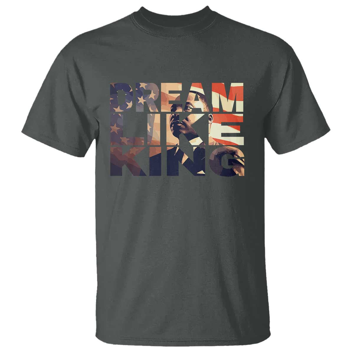 dream-like-king-dr-martin-luther-king-t-shirt-mlk-day-vintage-american-flag