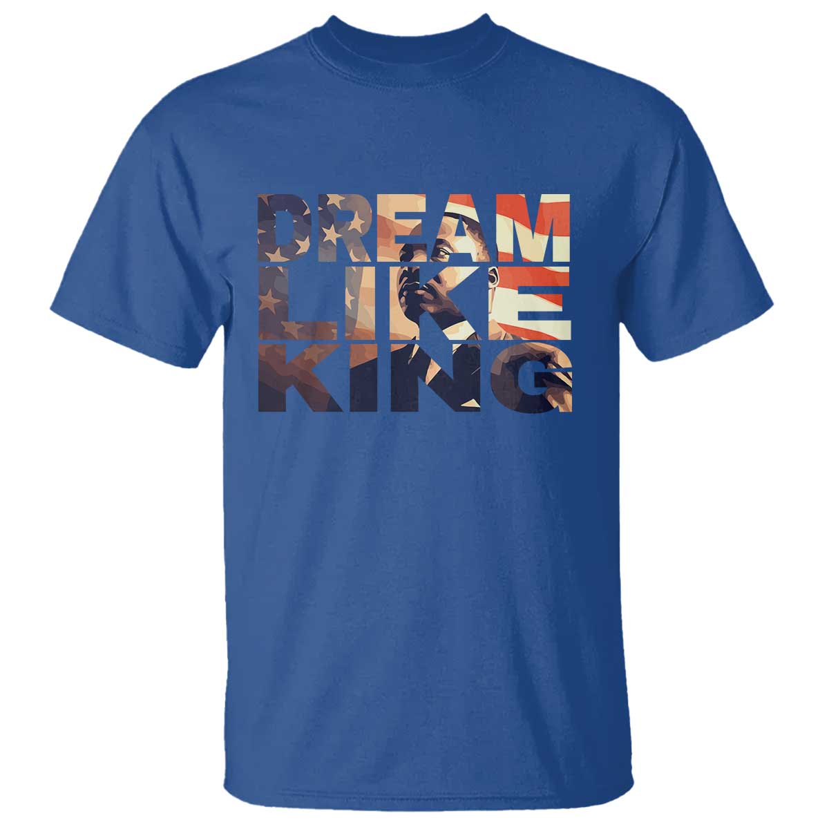dream-like-king-dr-martin-luther-king-t-shirt-mlk-day-vintage-american-flag