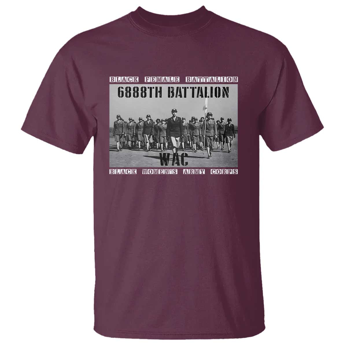 6888th-battalion-t-shirt-black-female-battalion-wac-womens-army-corps-black-history-month