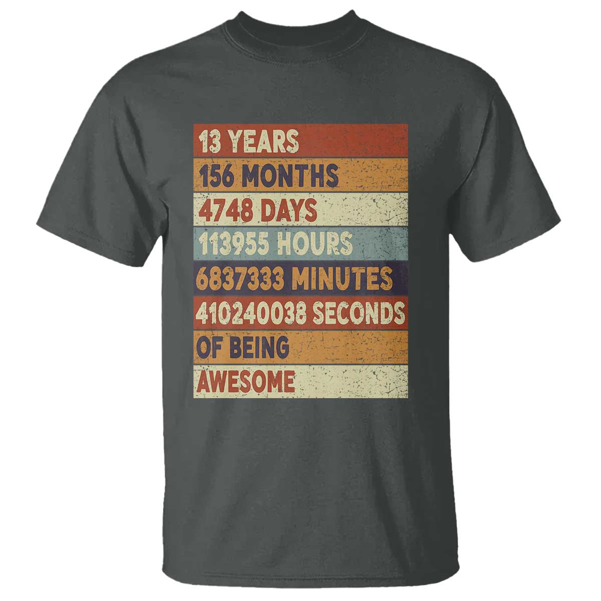 funny-13th-birthday-t-shirt-13-years-156-months-4748-days-vintage-retro