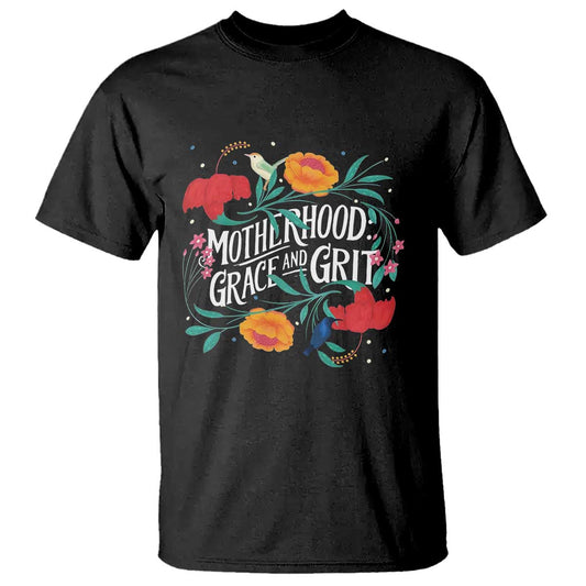 motherhood-grace-and-grit-t-shirt-boho-floral-mothers-day