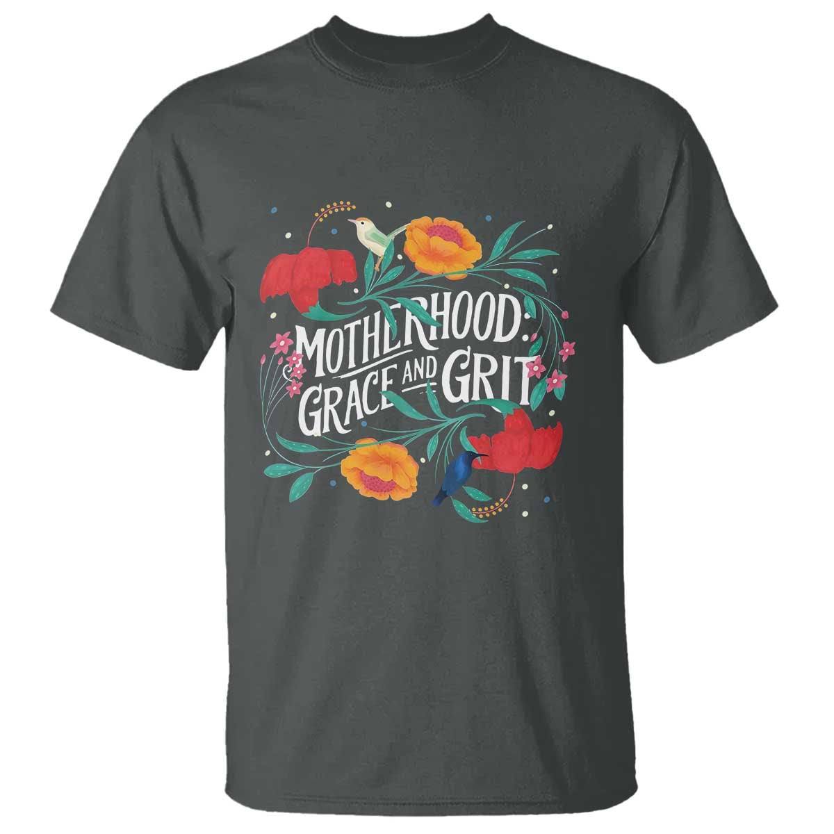 motherhood-grace-and-grit-t-shirt-boho-floral-mothers-day