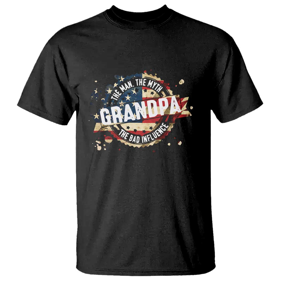 funny-grandpa-the-man-the-myth-the-bad-influence-t-shirt-fathers-day