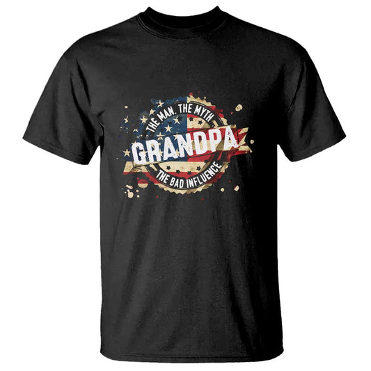 funny-grandpa-the-man-the-myth-the-bad-influence-t-shirt-fathers-day
