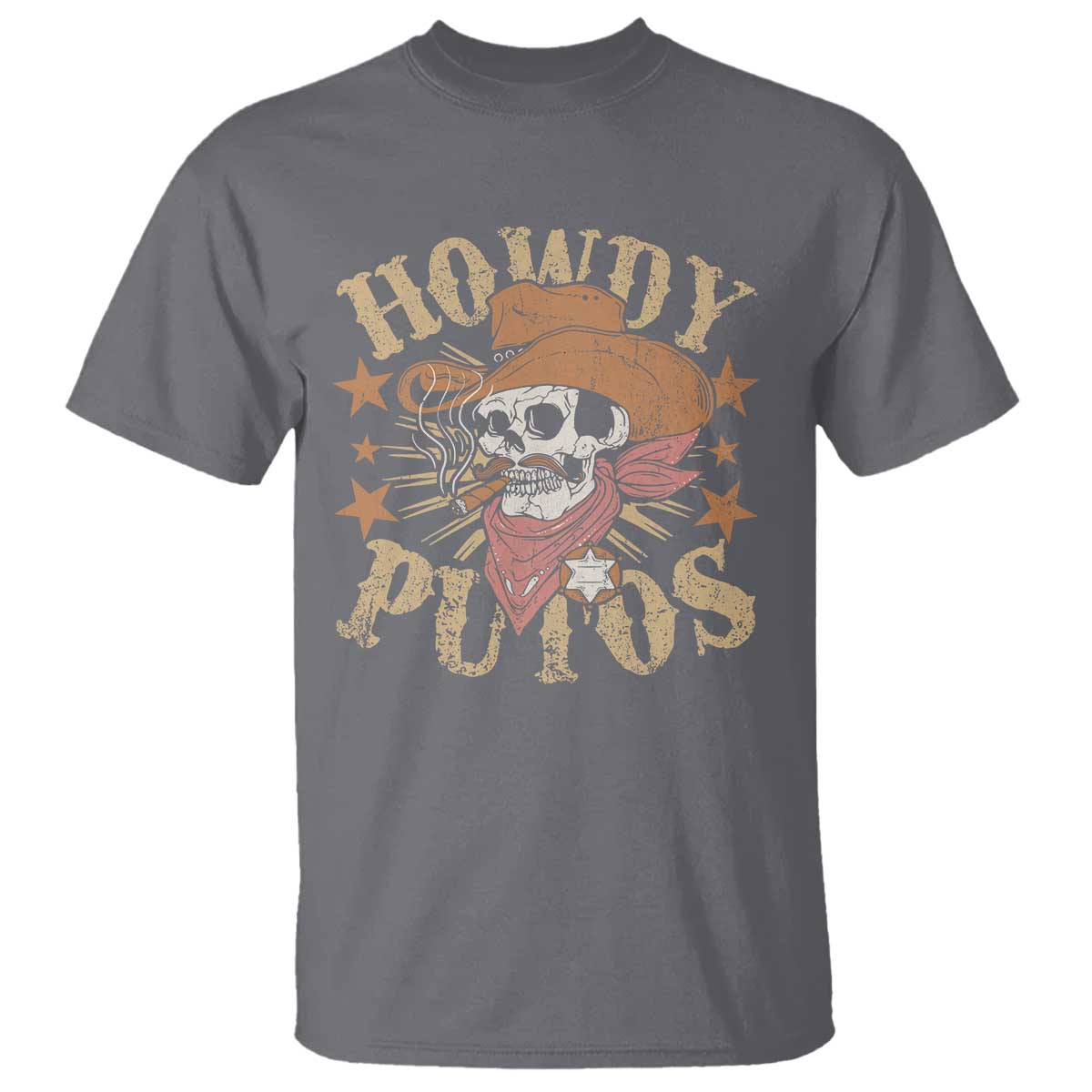 funny-howdy-putos-t-shirt-western-country-smoking-skull-cowboy