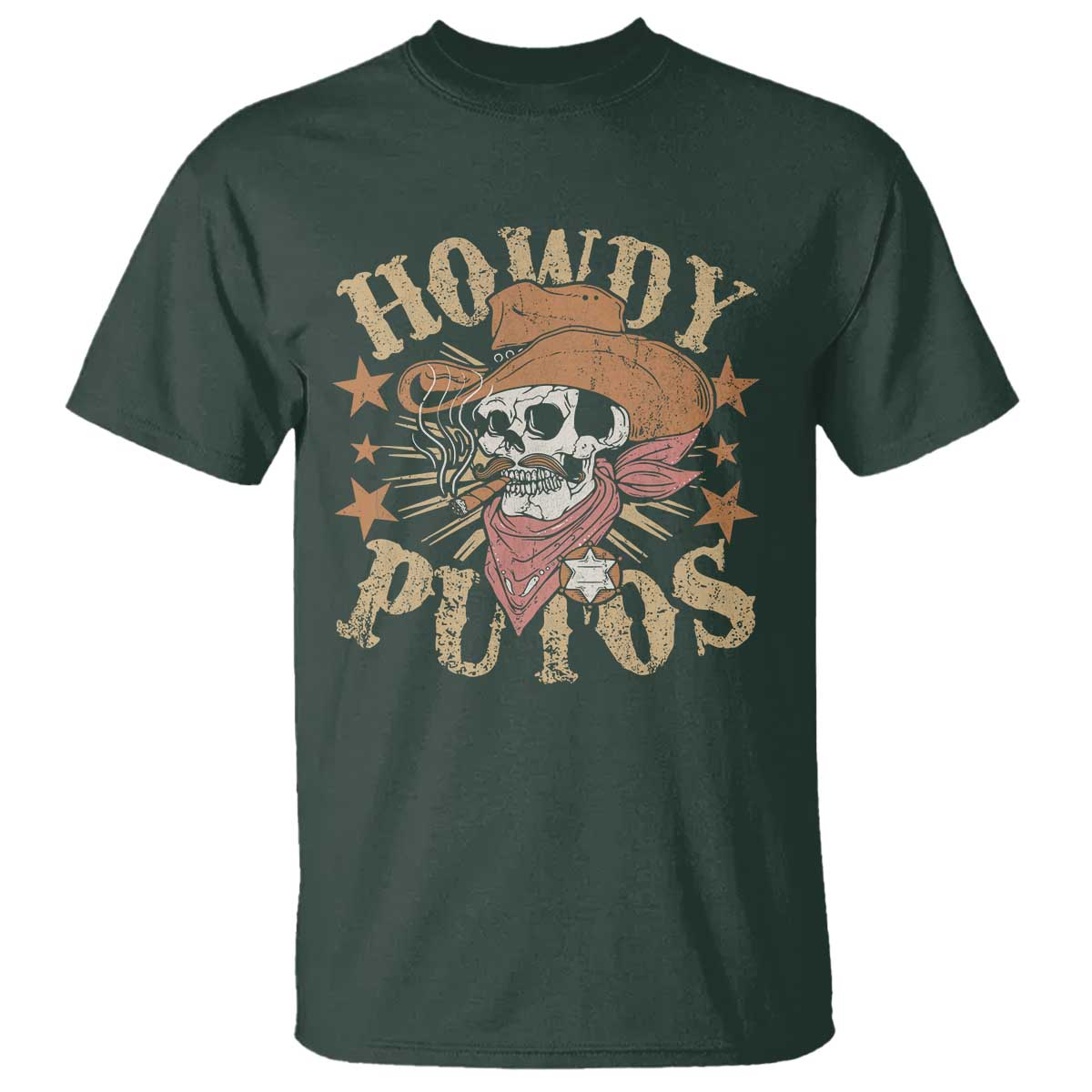 funny-howdy-putos-t-shirt-western-country-smoking-skull-cowboy