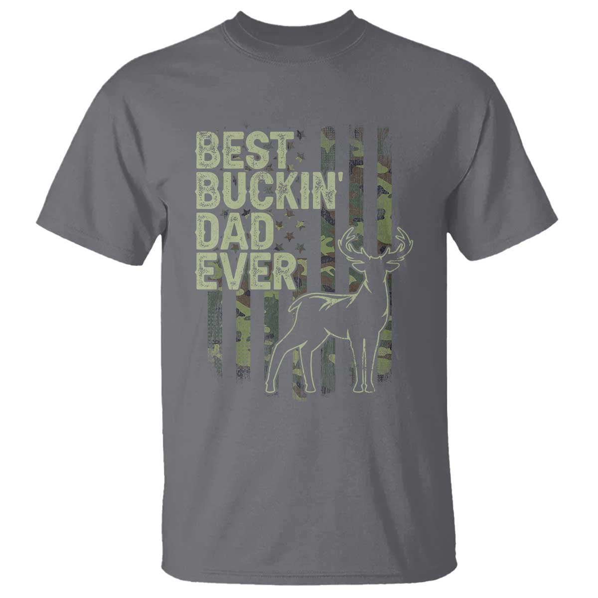 funny-best-buckin-dad-ever-t-shirt-deer-hunting-camo-american-flag