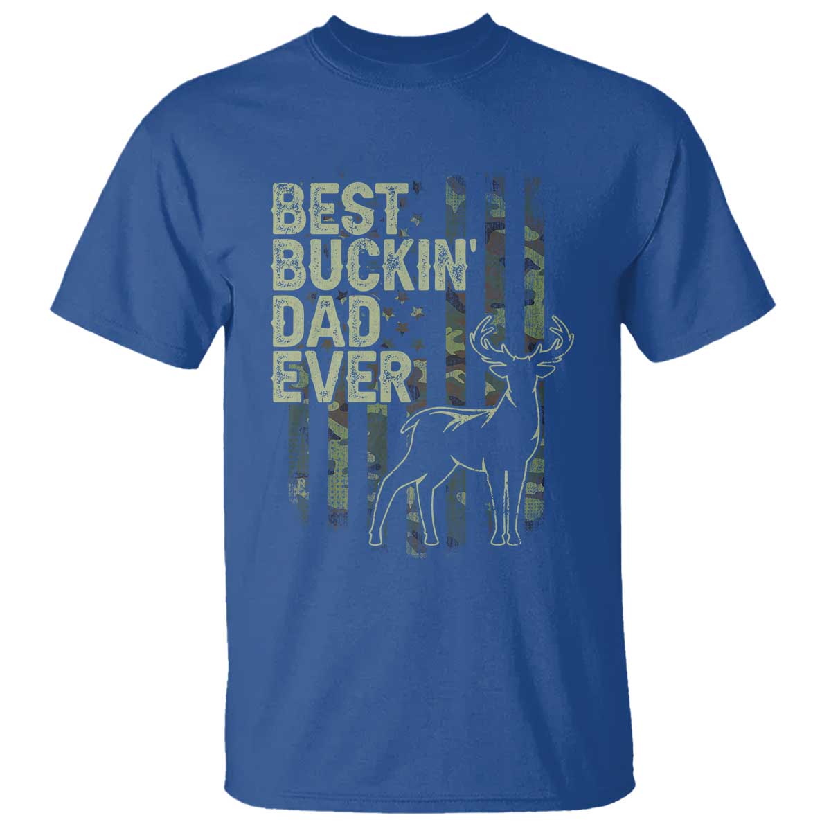 funny-best-buckin-dad-ever-t-shirt-deer-hunting-camo-american-flag