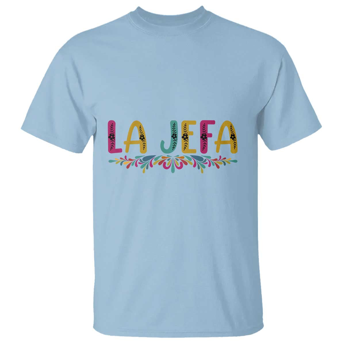 funny-mexican-spanish-la-jefa-boss-t-shirt-mexican-flowers
