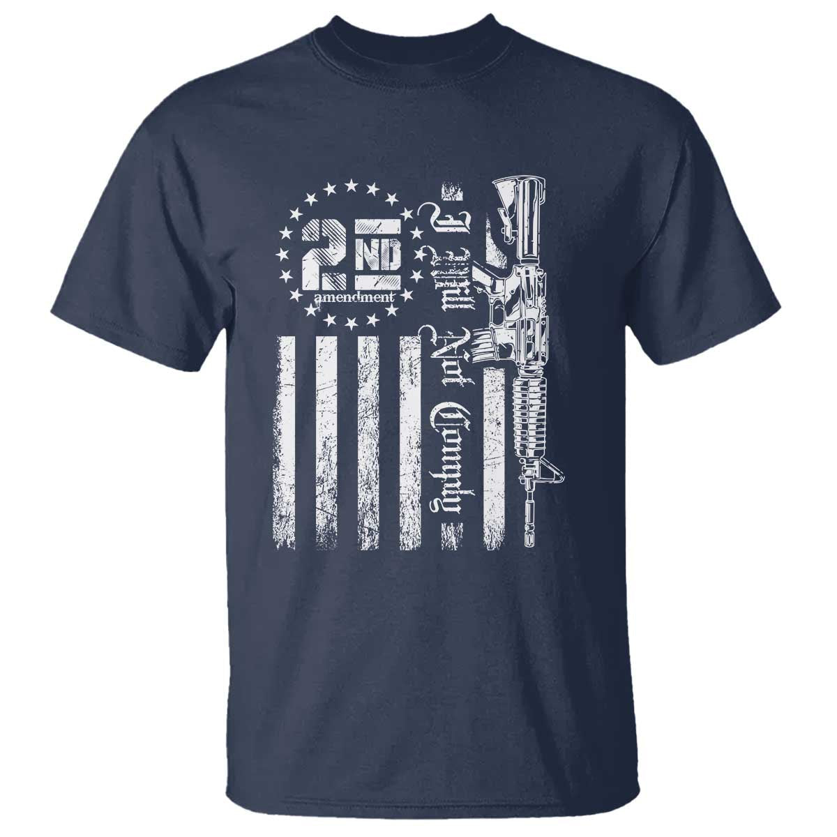 2nd-amendment-i-will-not-comply-t-shirt-ar15-pro-gun-rights-american-flag