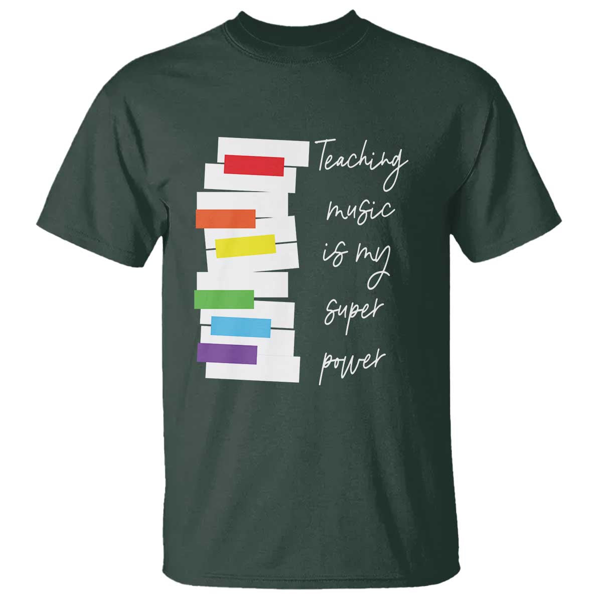 music-teacher-t-shirt-teaching-music-is-my-superpower