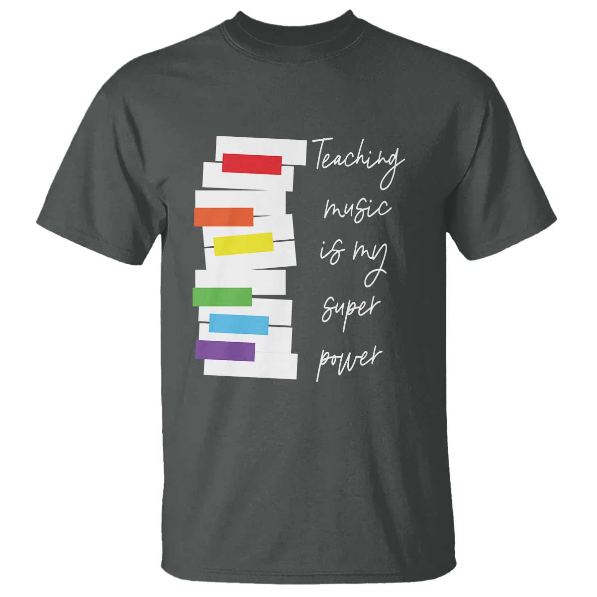 music-teacher-t-shirt-teaching-music-is-my-superpower